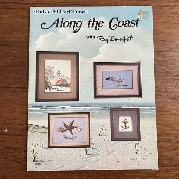 Along The Coast Cross Stitch Patterns Graphs by Barbara & Cheryl Book 15 - Picture 1 of 3